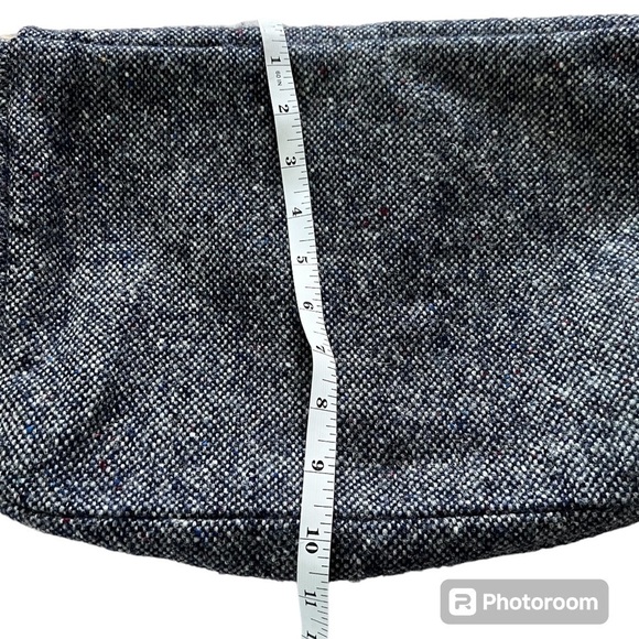 Vintage Hanna Hats of Donegal 100% Pure New Irish Wool Bag in Gray - Picture 12 of 13
